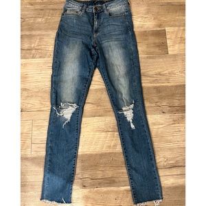 Fashion Nova Distressed Jean